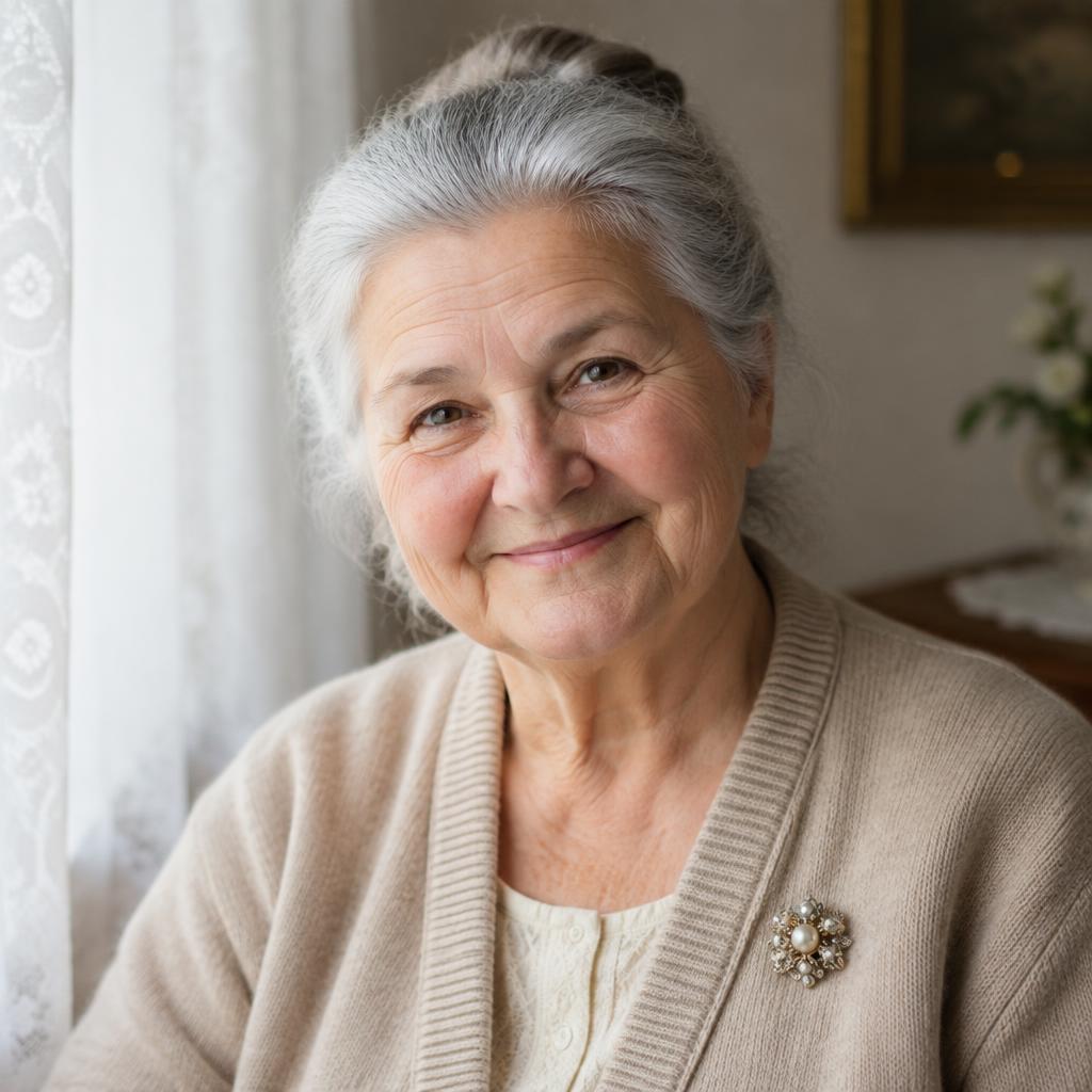 Portret Marije Kovač iz oglednog memorijala
